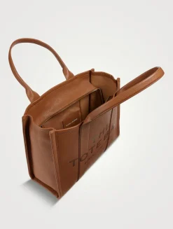 The Large Leather Tote Bag