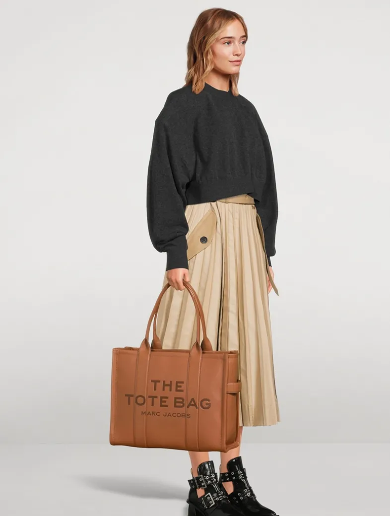 The Large Leather Tote Bag