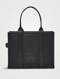 The Large Leather Tote Bag