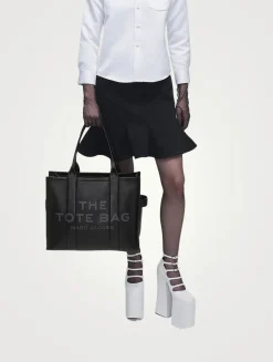 The Large Leather Tote Bag