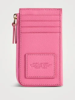The Leather Zip-Top Wallet
