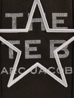 The Medium Star-Embroidered Canvas Tote Bag