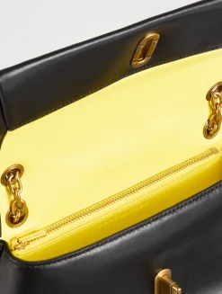 The Mini Dual Chain Leather Bag