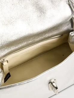 The Mini Dual Metallic Leather Bag