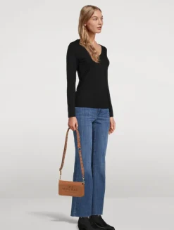 The Mini Leather Crossbody Bag