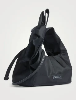 The Mini Sack Bow Shoulder Bag
