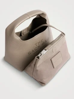 The Mini Sack Leather Shoulder Bag
