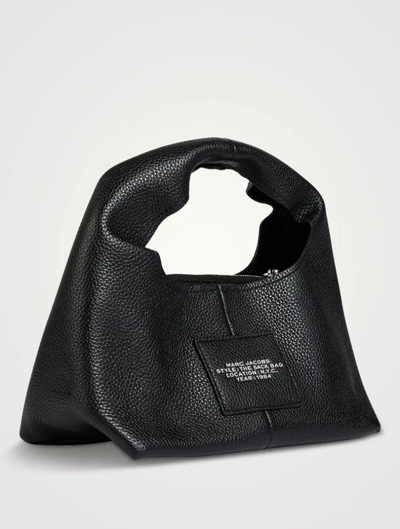 The Mini Sack Leather Shoulder Bag