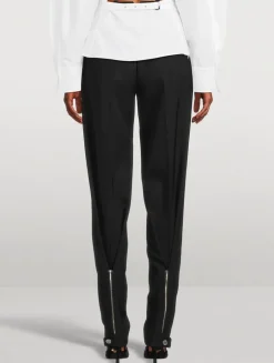 The Mirada Convertible Wool Trousers