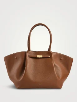 The New York Leather Tote Bag
