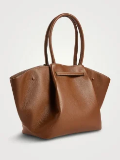The New York Leather Tote Bag