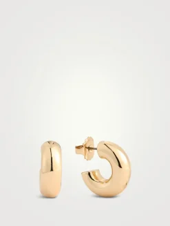 The Polished Chubbie Hoop Earrings