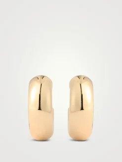 The Polished Chubbie Hoop Earrings