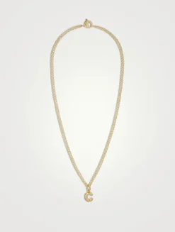 The Puffy Initial Necklace