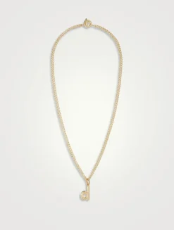 The Puffy Initial Necklace