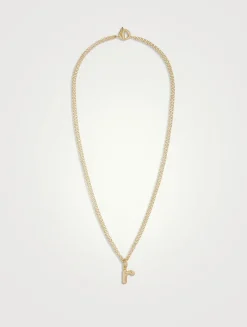 The Puffy Initial Necklace