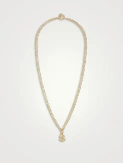 The Puffy Initial Necklace