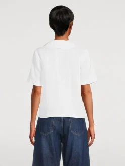 The Sailor Scallop Ramie Shirt