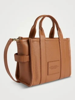 The Small Leather Tote Bag