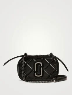 The Softshot Quilted Leather Camera Bag