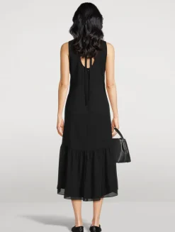 Tiered Midi Dress