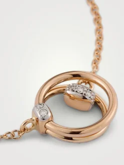 Together 18K Rose Gold Bracelet With Diamonds