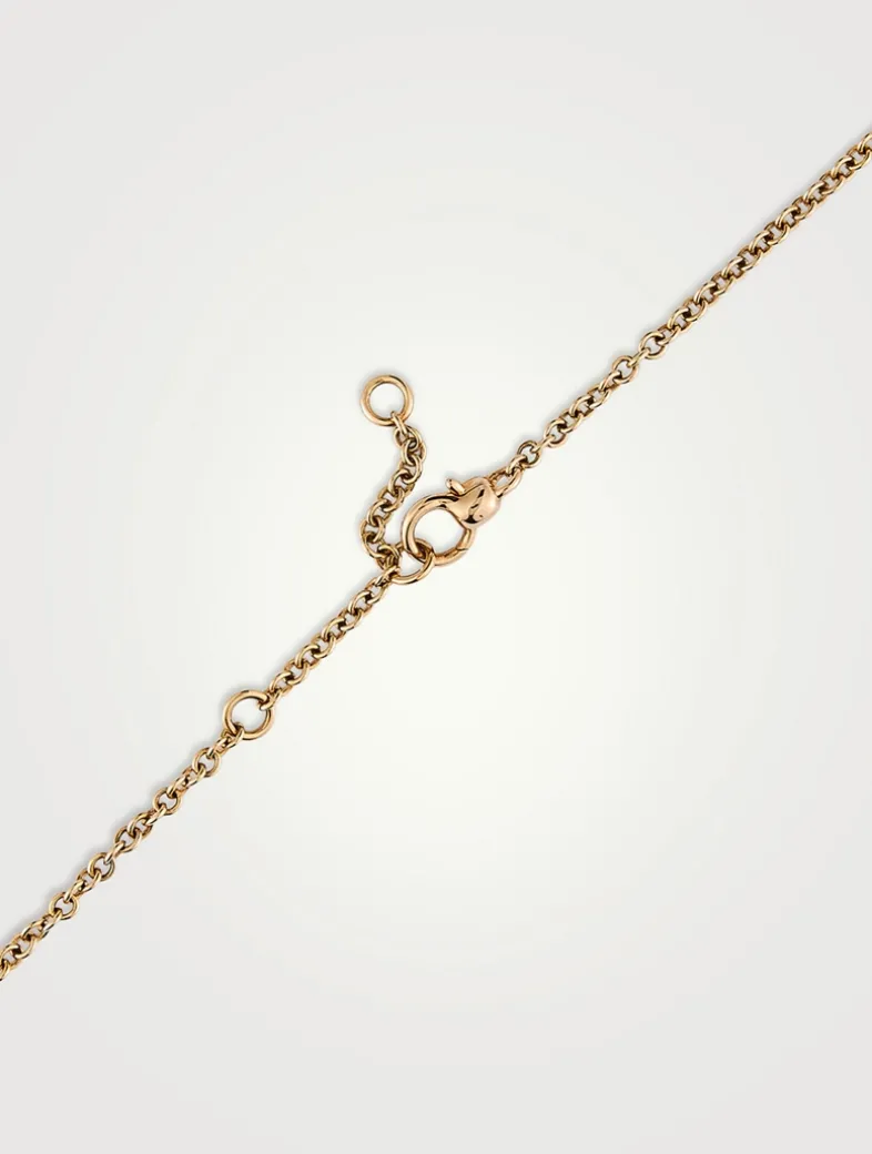 Together 18K Rose Gold Pendant Necklace With Diamonds