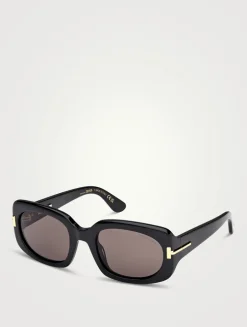 Tom Ford Icon Rectangular Sunglasses