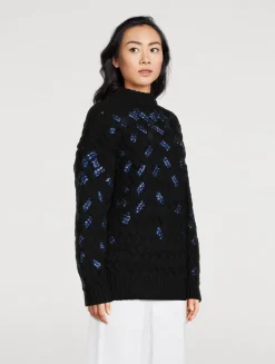 Tonaldo Embellished Wool Sweater