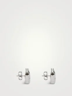 Tote Bag Stud Earrings