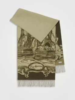 Tower Bridge Cashmere Scarf