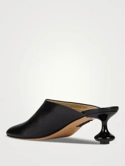 Toy Leather Mules