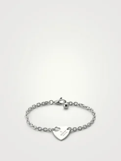 Trademark Chain Bracelet With Charm