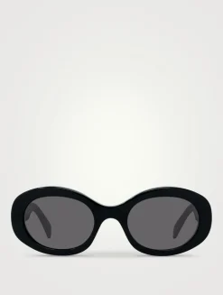 Triomphe Oval Sunglasses