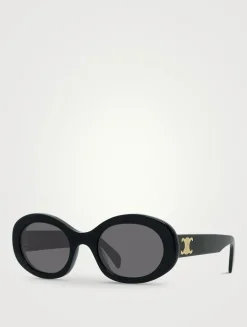 Triomphe Oval Sunglasses