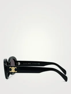 Triomphe Oval Sunglasses