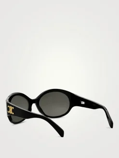 Triomphe Oval Sunglasses