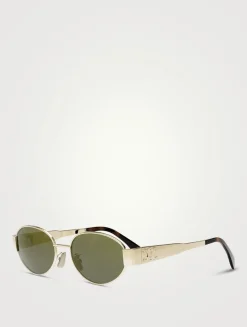 Triomphe Oval Sunglasses