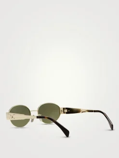 Triomphe Oval Sunglasses