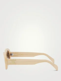 Triomphe Oval Sunglasses