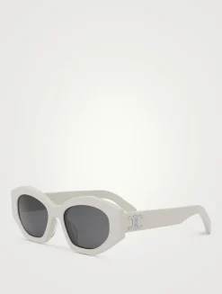 Triomphe Oval Sunglasses