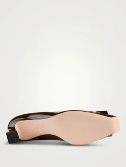 Trompette Patent Leather Pumps