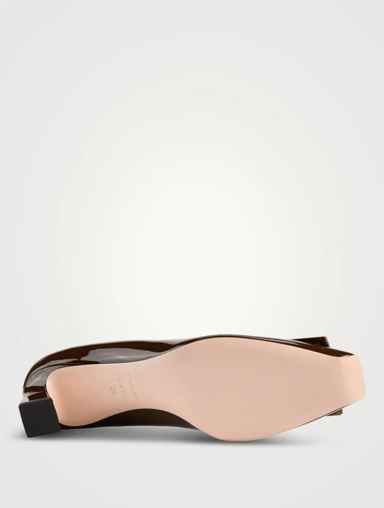 Trompette Patent Leather Pumps