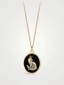 Trust in Yourself 14K Gold Talisman Necklace