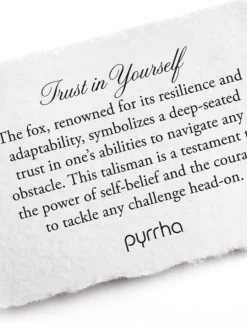 Trust in Yourself 14K Gold Talisman Necklace