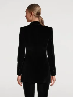 Turlington Velvet Tuxedo Jacket