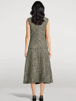 Tweed Midi Dress