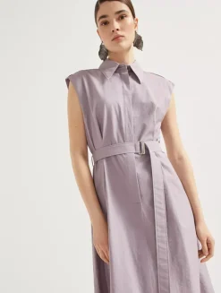 Twill Chemisier Dress