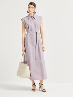 Twill Chemisier Dress