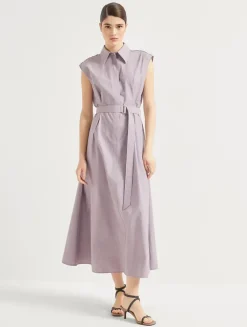 Twill Chemisier Dress